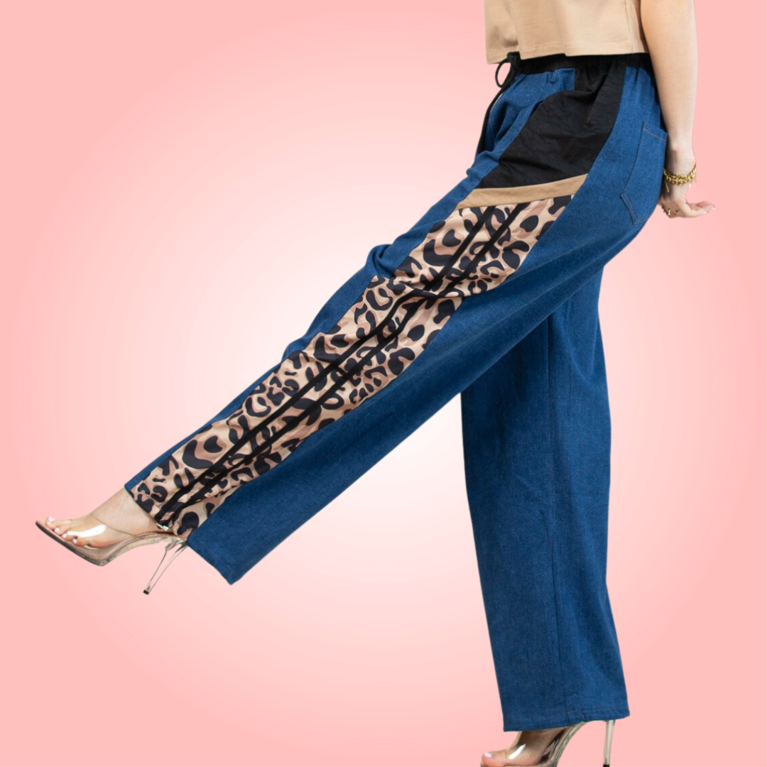Linda Animal Print Pants