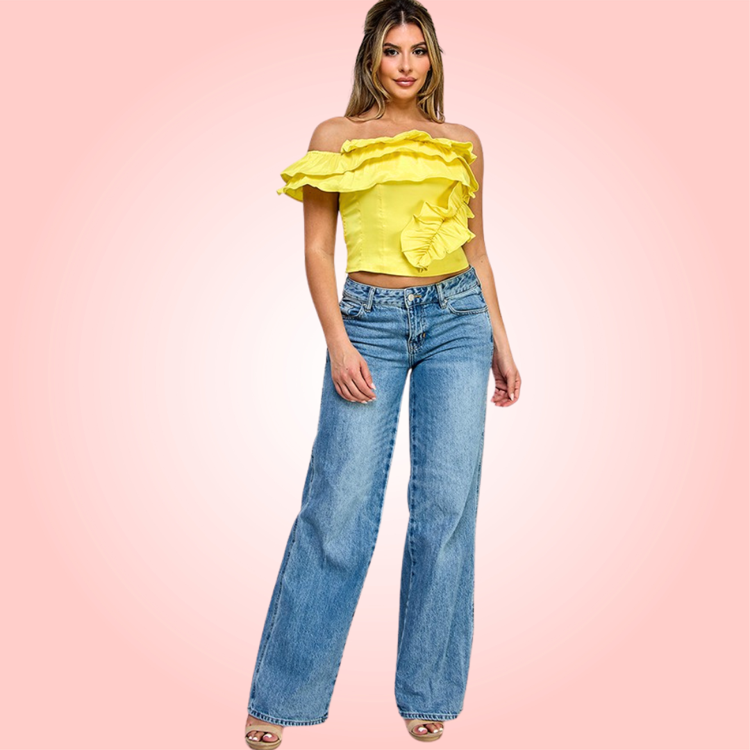 Emma Yellow Top