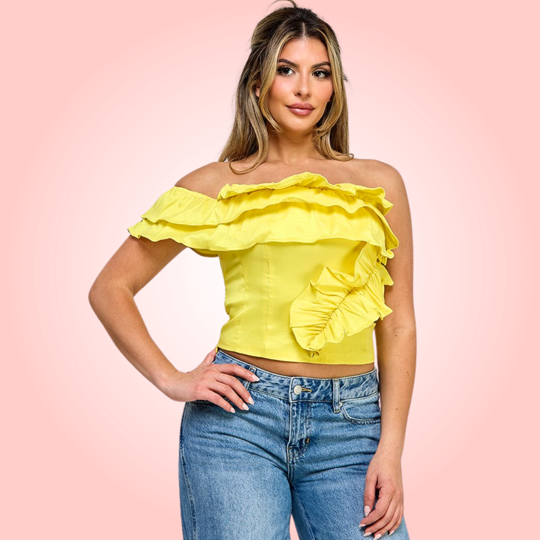 Emma Yellow Top