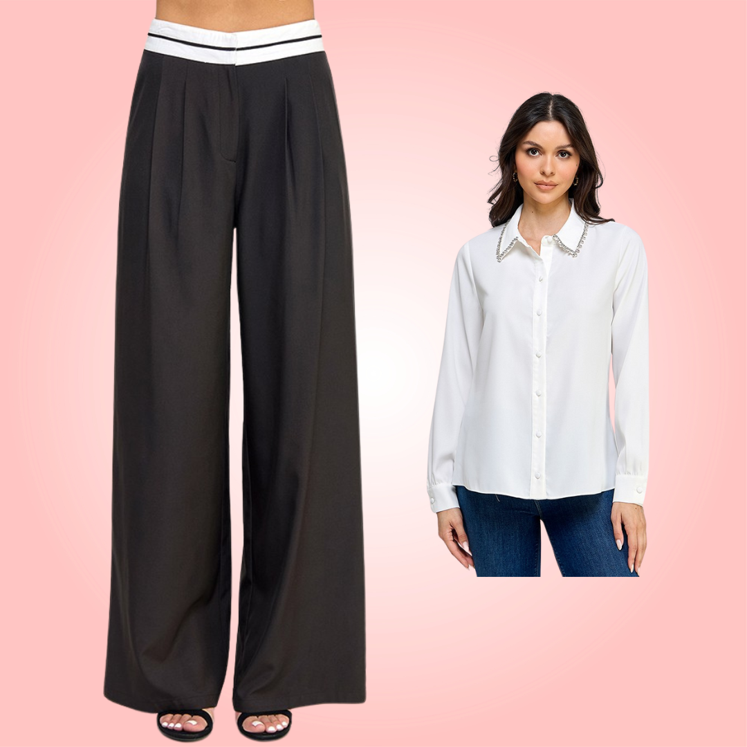 Black Wide Leg Pants