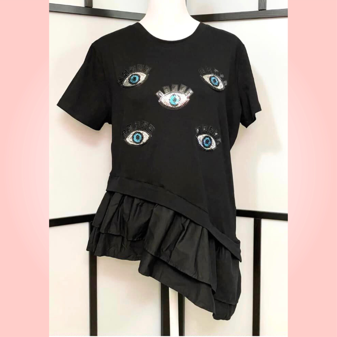 Eyes Fashion Top