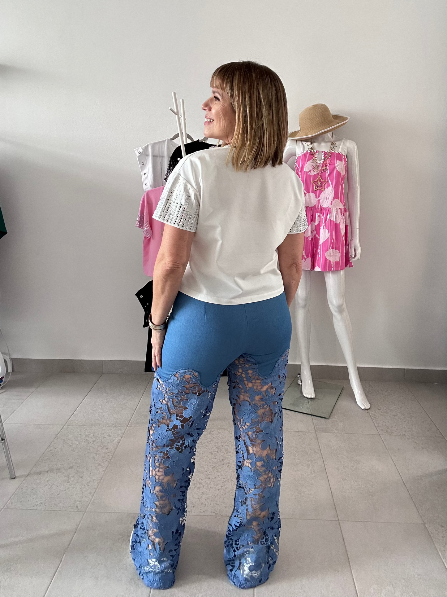 Thalia Denim Pants
