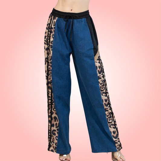 Linda Animal Print Pants