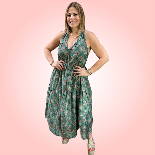 Maria Maxi Dress - Free Size