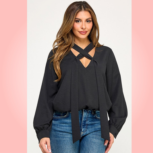 Noriena Black Top