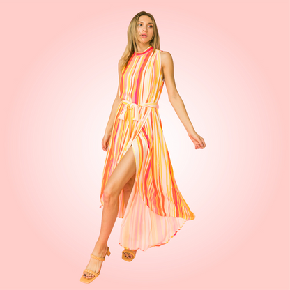 High & Low Maxi Dress