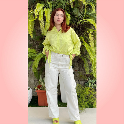 Off White Cargo Pants