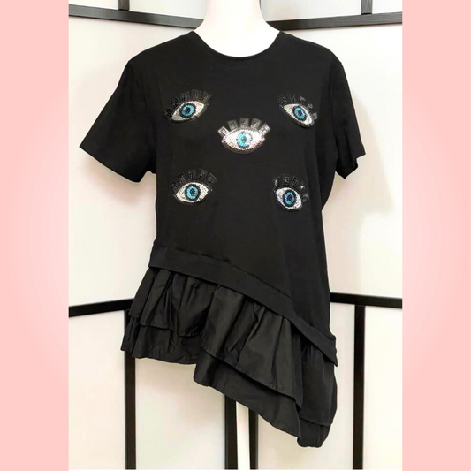 Eyes Fashion Top